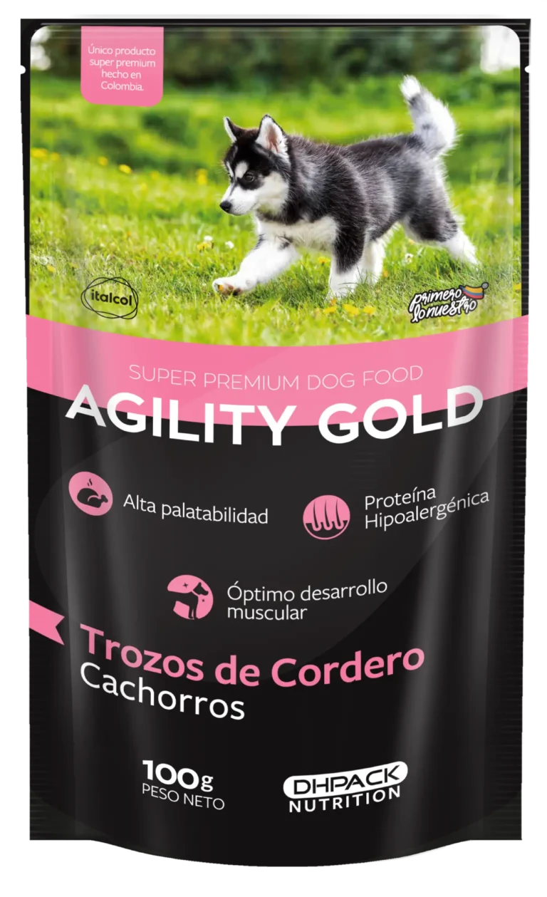 Agility Gold Puoche Cachorros Cordero